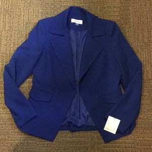 Calvin Klein Royal Blue Blazer, size 8, New